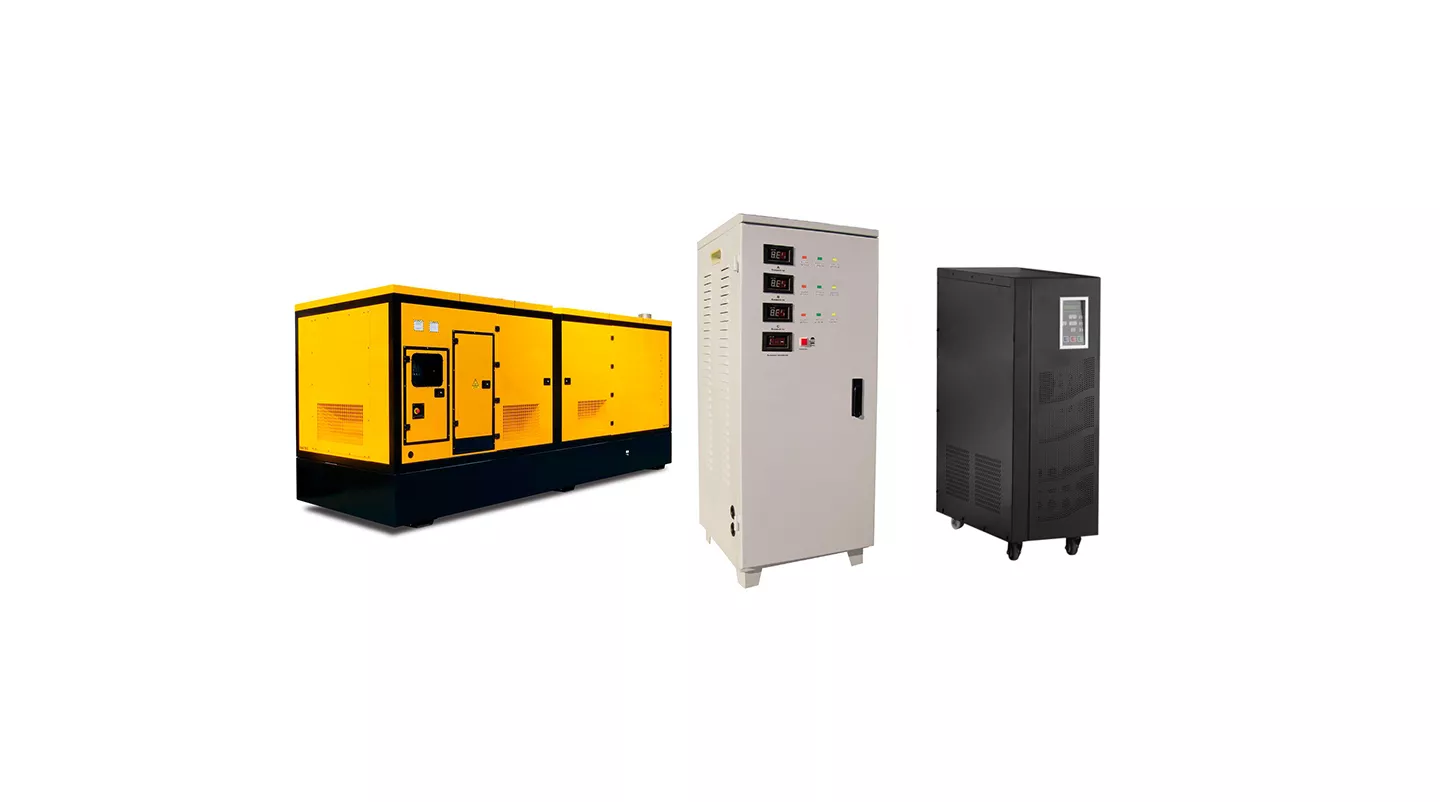 Elektrik güc avadanlığının, o cümlədən dizel generatorlarının, elektrik-gərginlik təmzimləyicilərin, kəsintisiz qida mənbələrinin (KQM) təmiri